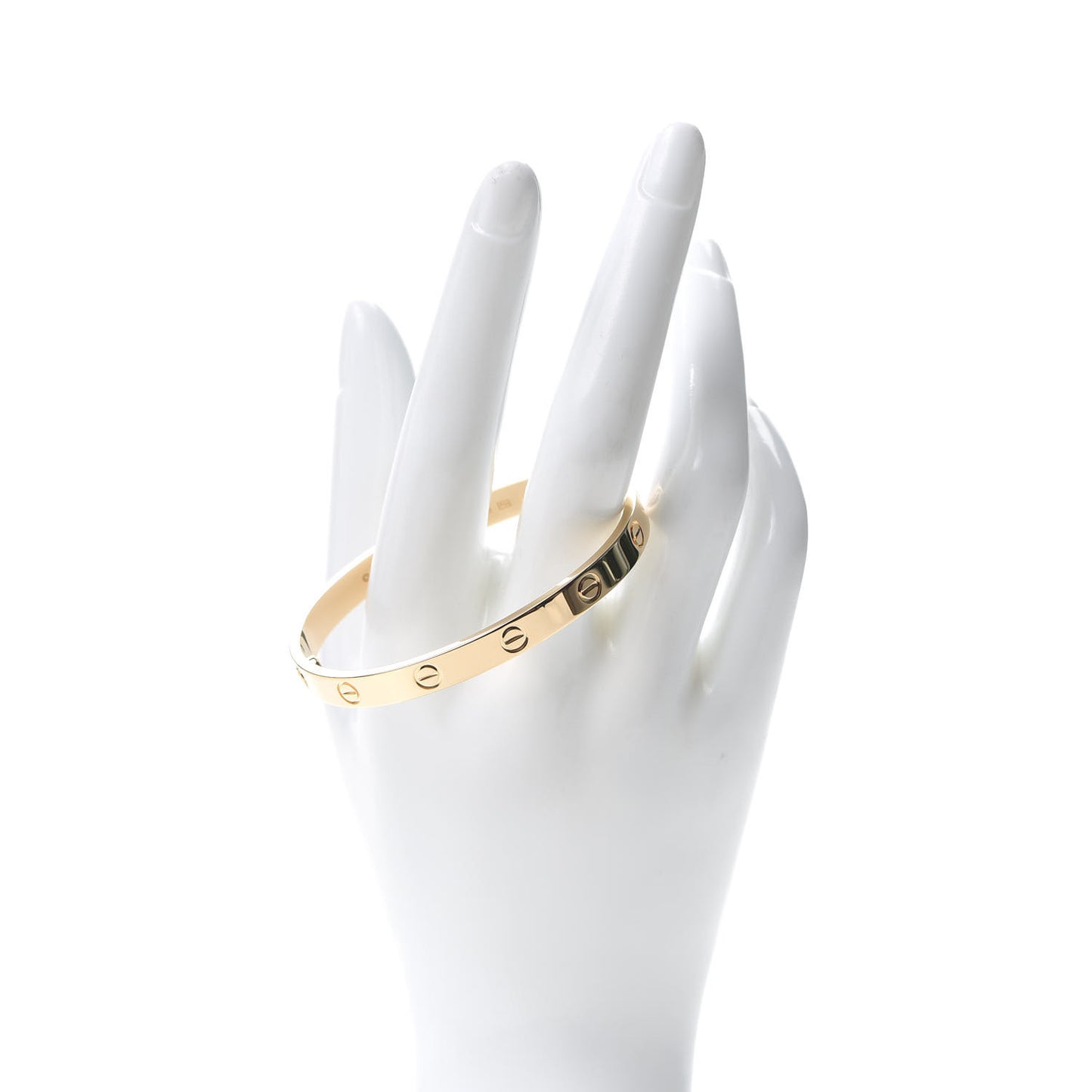 18K Yellow Gold LOVE Bracelet 17