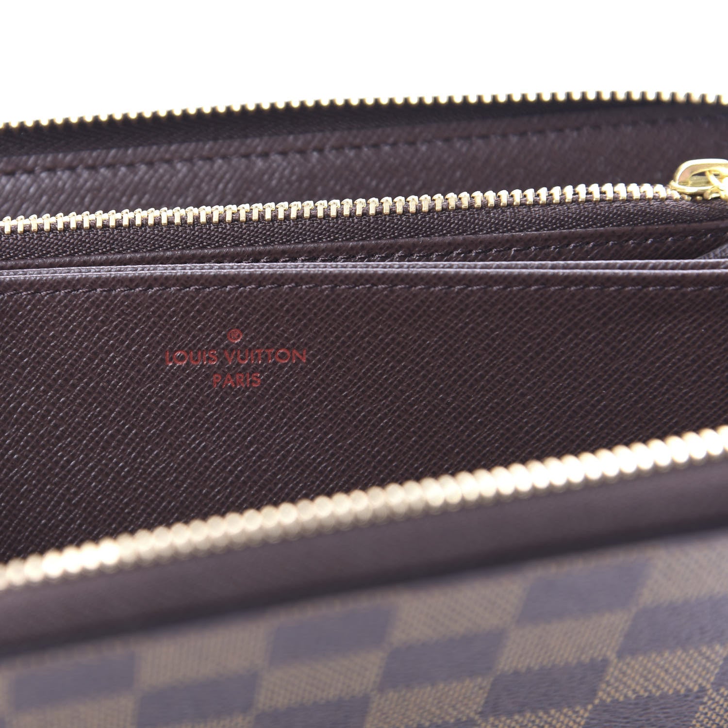 Louis Vuitton Damier Ebene Zippy Wallet 8 of 10