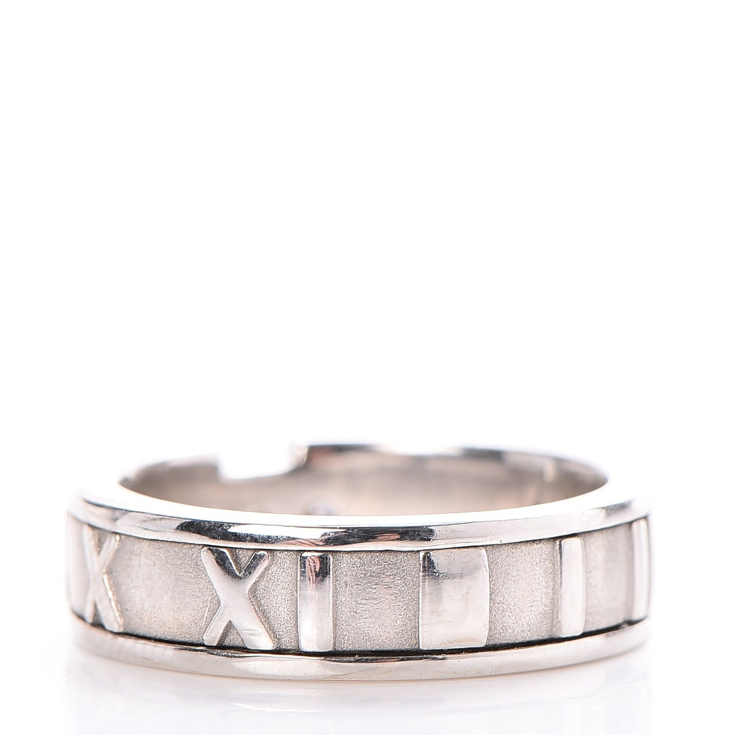 18K White Gold Diamond Atlas Ring 50.6 5.5