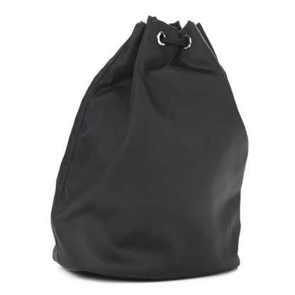 Prada Nylon Vela Drawstring Pouch Black 3 of 10