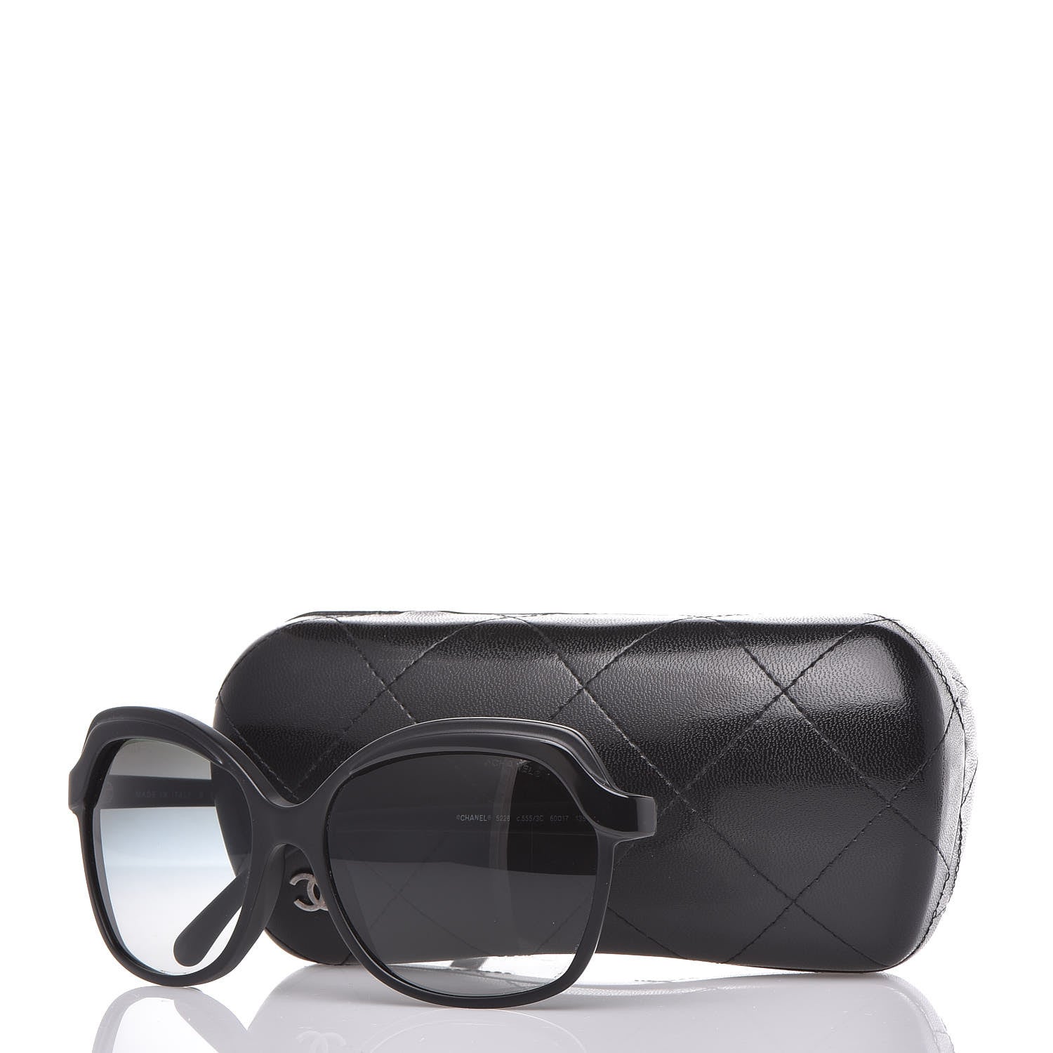 Chanel Bi-Color CC Sunglasses 5228 Blue Black 7 of 7