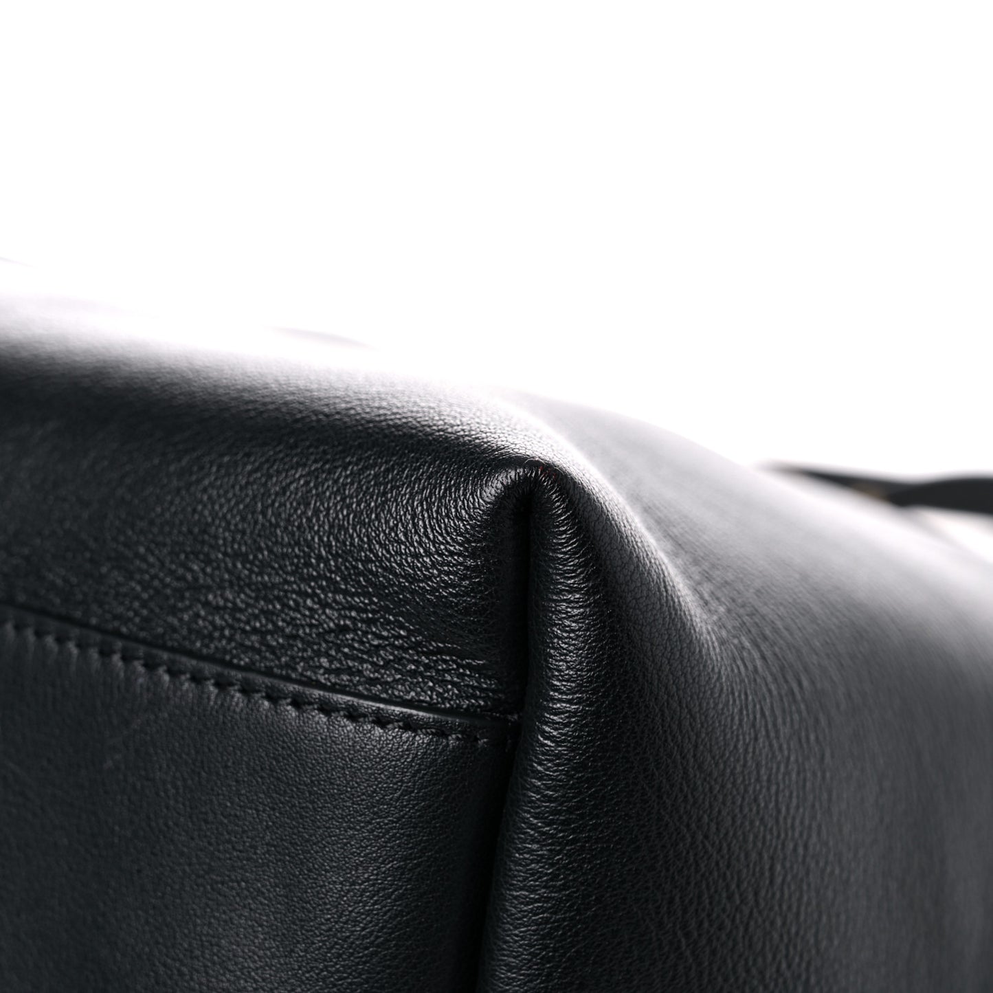 Calfskin Palazzo Tote Black