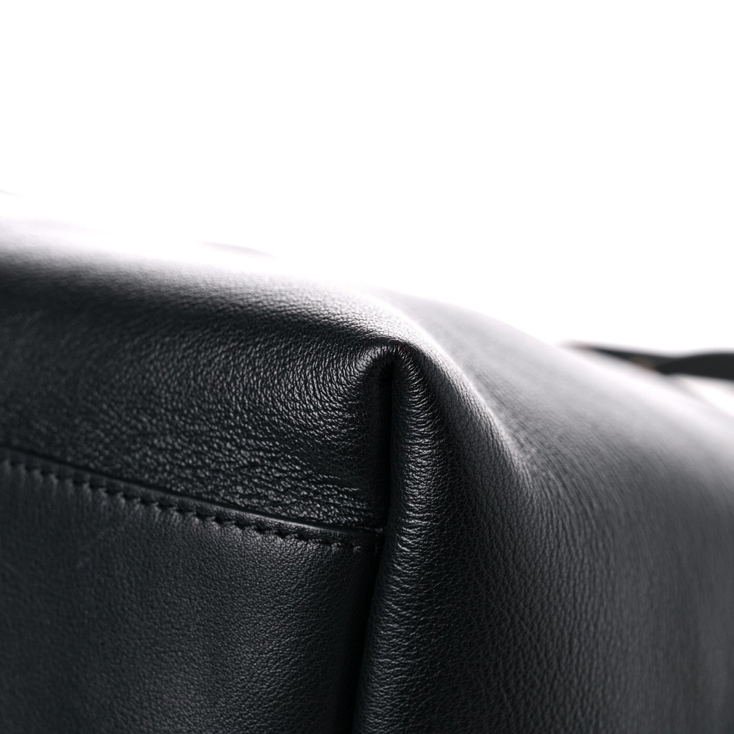 Versace Calfskin Palazzo Tote Black 12 of 13