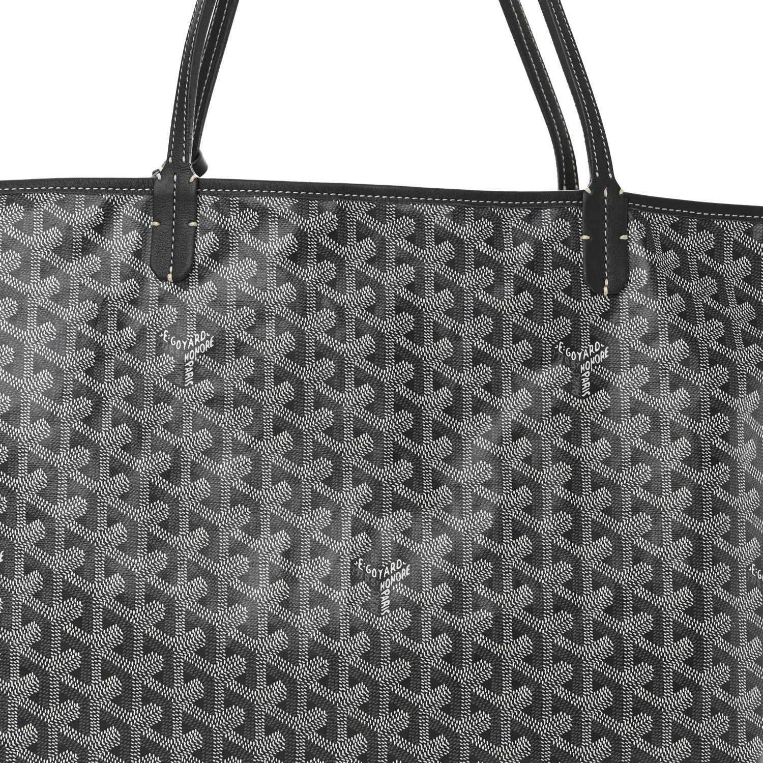 Goyard Goyardine Saint Louis GM Grey 9 of 15