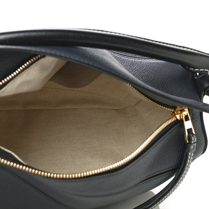 Loewe Calfskin Small Puzzle Bag Midnight Blue Black 5 of 10