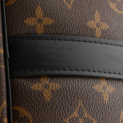 Louis Vuitton Monogram Macassar Keepall Bandouliere 55 5 of 9