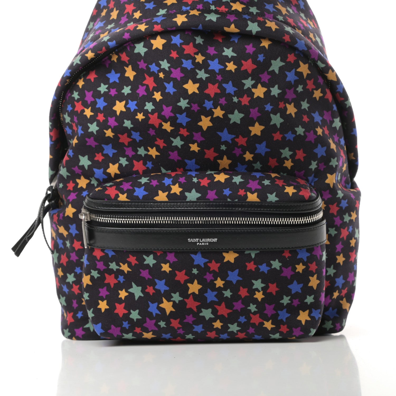 Saint Laurent Canvas Star Print Mini City Backpack Multicolor 8 of 10