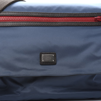 Dolce & Gabbana Nylon Messenger Bag Blue Multicolor 11 of 11