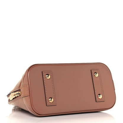 Louis Vuitton Vernis Alma BB Rose Velours 4 of 11