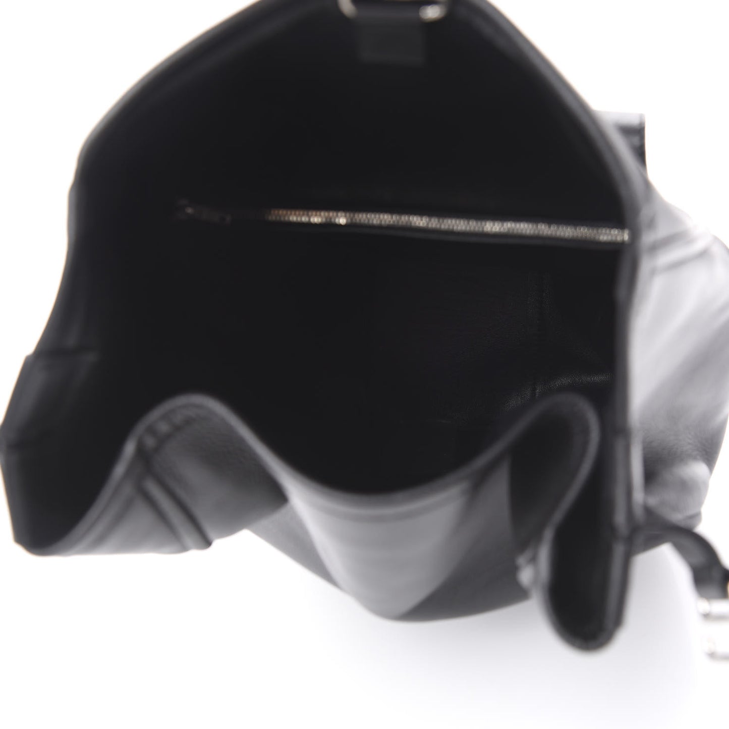 Calfskin Convertible Shoulder Bag Black