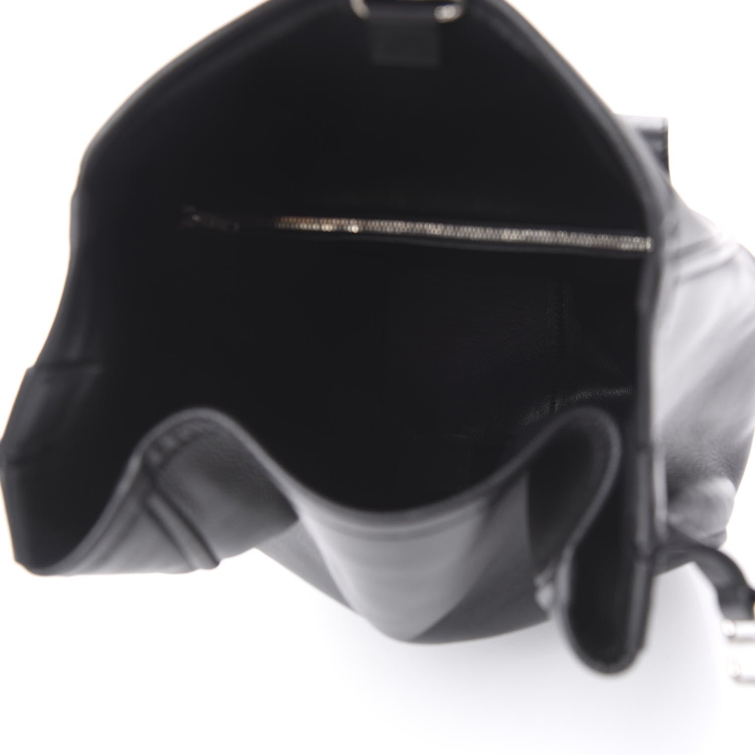 Balenciaga Calfskin Convertible Shoulder Bag Black 4 of 9