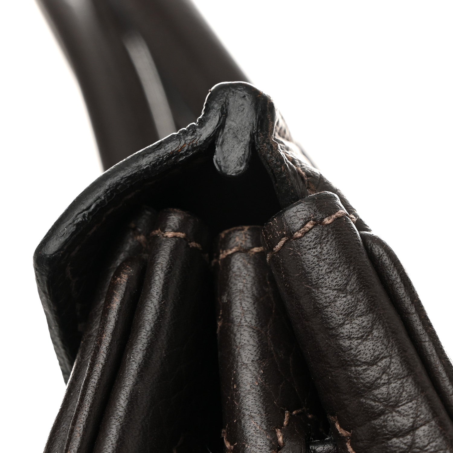 Hermes Taurillon Clemence Birkin 30 Chocolate 15 of 20