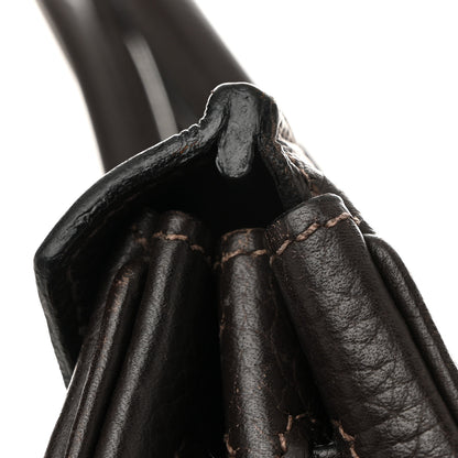 Hermes Taurillon Clemence Birkin 30 Chocolate 15 of 20