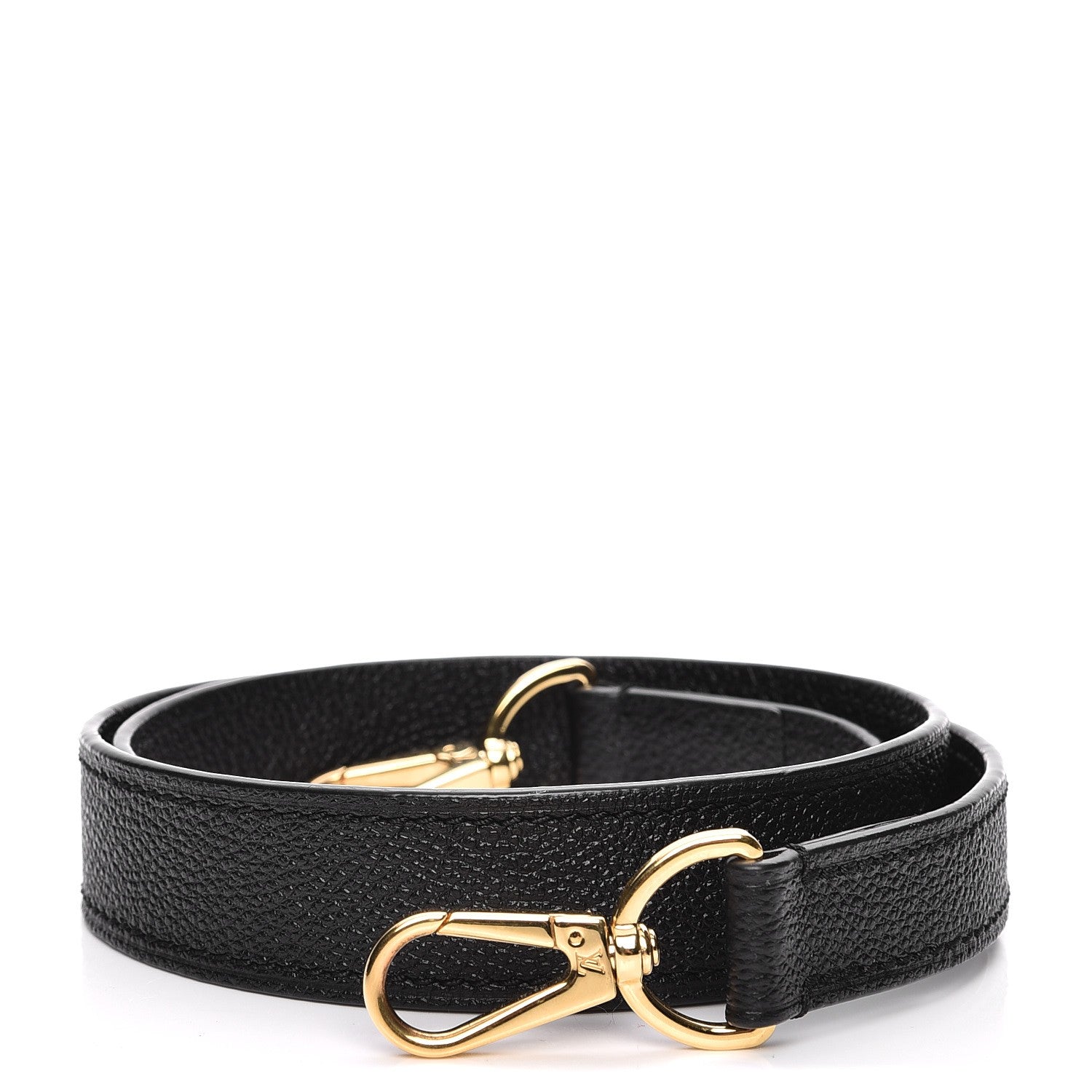 Louis Vuitton Calfskin Bagatelle Shoulder Strap Black 1 of 3