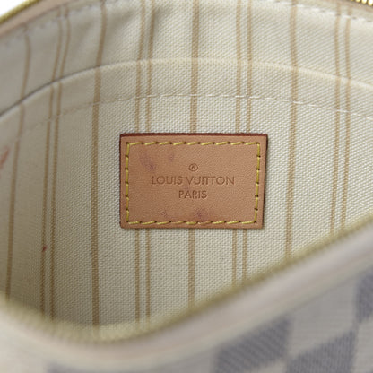 Louis Vuitton Damier Azur Neverfull MM GM Pochette 7 of 8