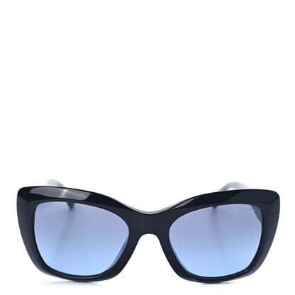Chanel Acetate Square Sunglasses 71395A Navy 2 of 7