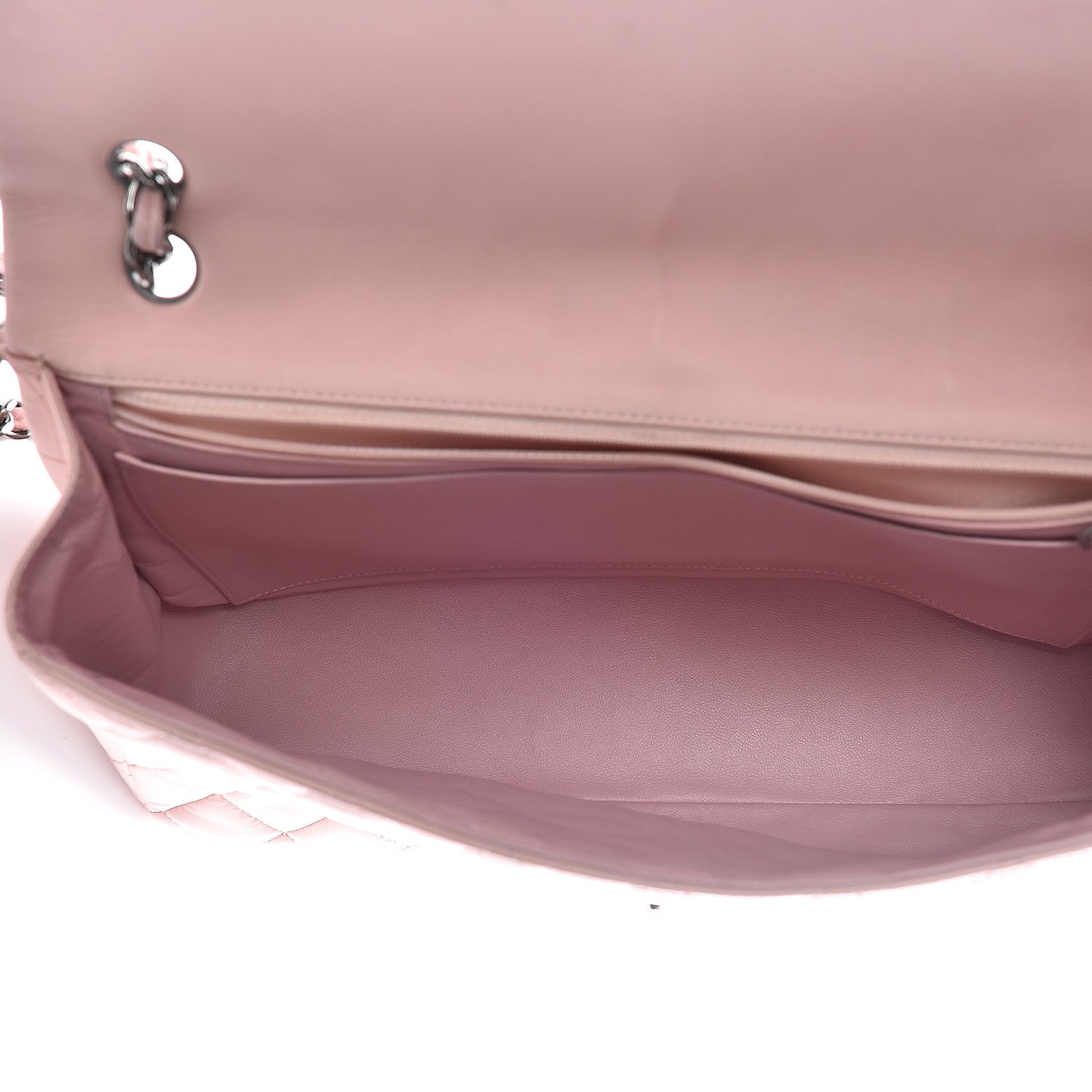 Chanel Lambskin Quilted Maxi Single Flap Pink 5 of 19