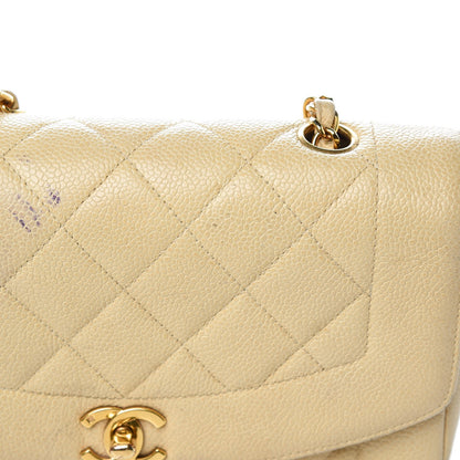Chanel Caviar Quilted Small Single Flap Beige 13 of 22