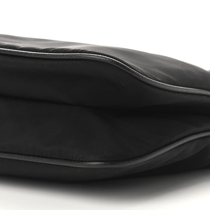 Prada Nylon Vela Flat Messenger Bag Black 9 of 9