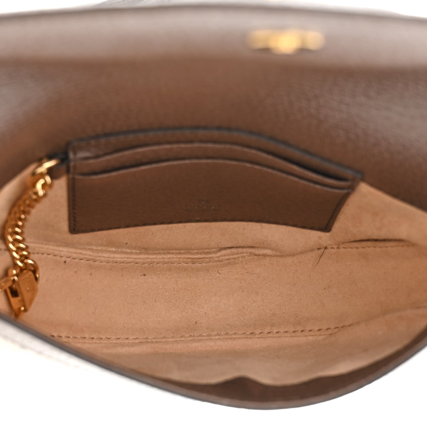 GG Supreme Monogram Textured Dollar Calfskin Web Mini Ophidia Flap Shoulder Bag Beige Ebony New Acero