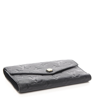 Louis Vuitton Empreinte Compact Curieuse Wallet Black 3 of 6
