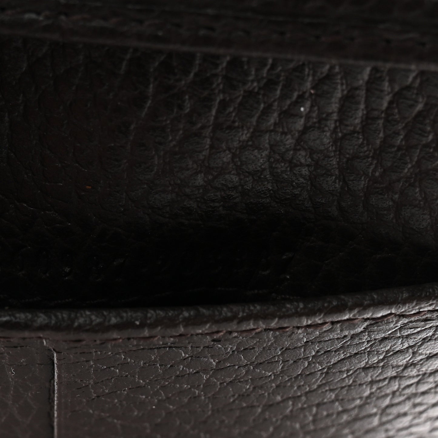 Mens Monogram Bi-Fold Wallet Dark Brown