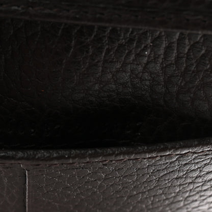 Gucci Mens Monogram Bi-Fold Wallet Dark Brown 7 of 8