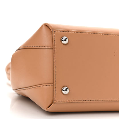Dolce & Gabbana Calfskin Lucia Top Handle Bag Beige 8 of 9