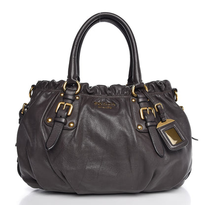 Prada Soft Calf Tote Bambu 1 of 8