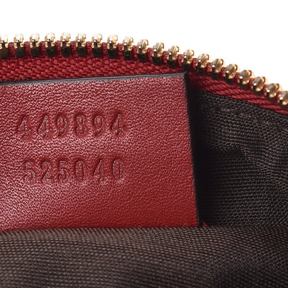 Gucci Microguccissima Small Cosmetic Case Red 7 of 7