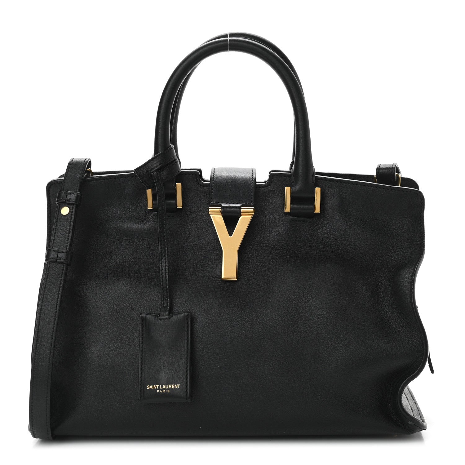 Saint Laurent Calfskin Small Classic Y Cabas Black 1 of 12