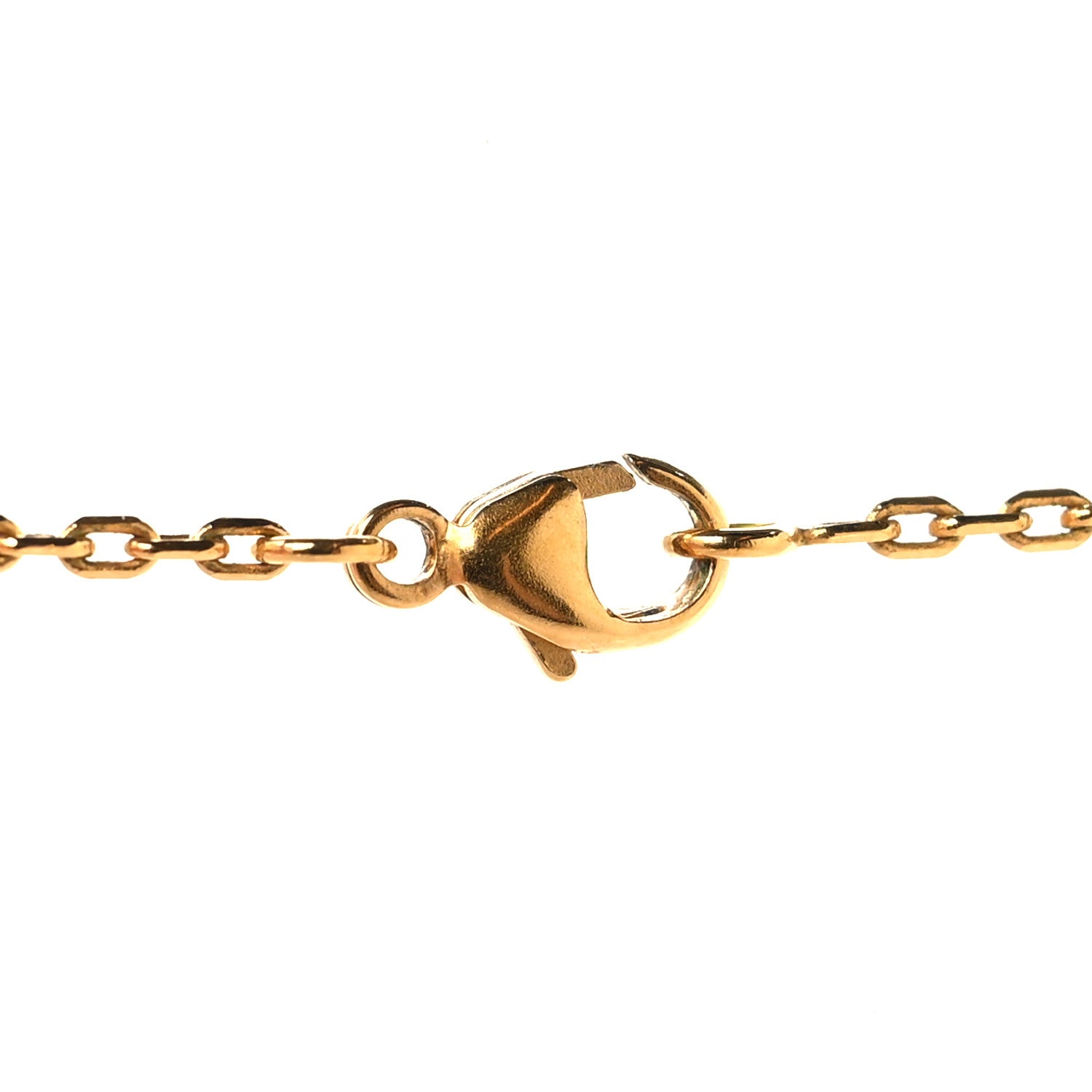 Hermes Lacquered Gold Mini Pop H Pendant Necklace Black 4 of 6