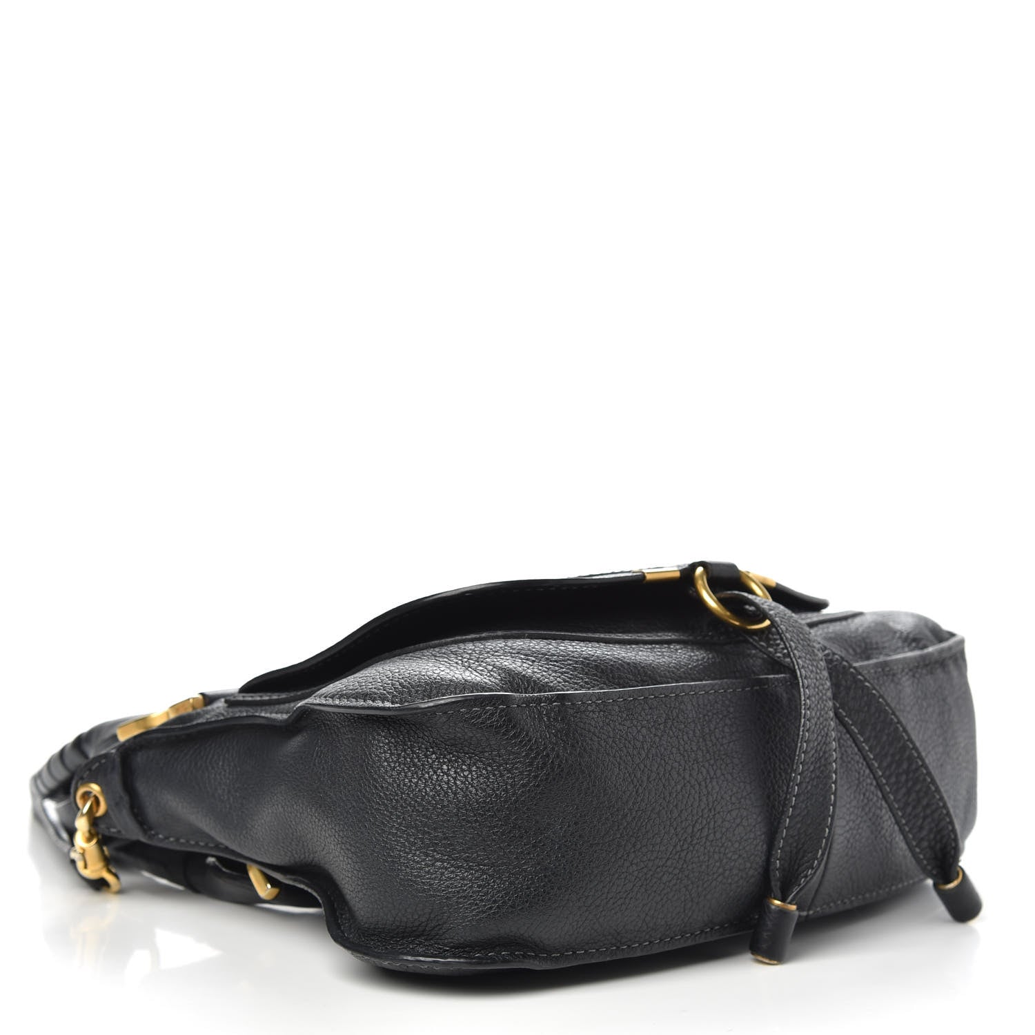 Chloe Calfskin Small Marcie Satchel Black 4 of 12