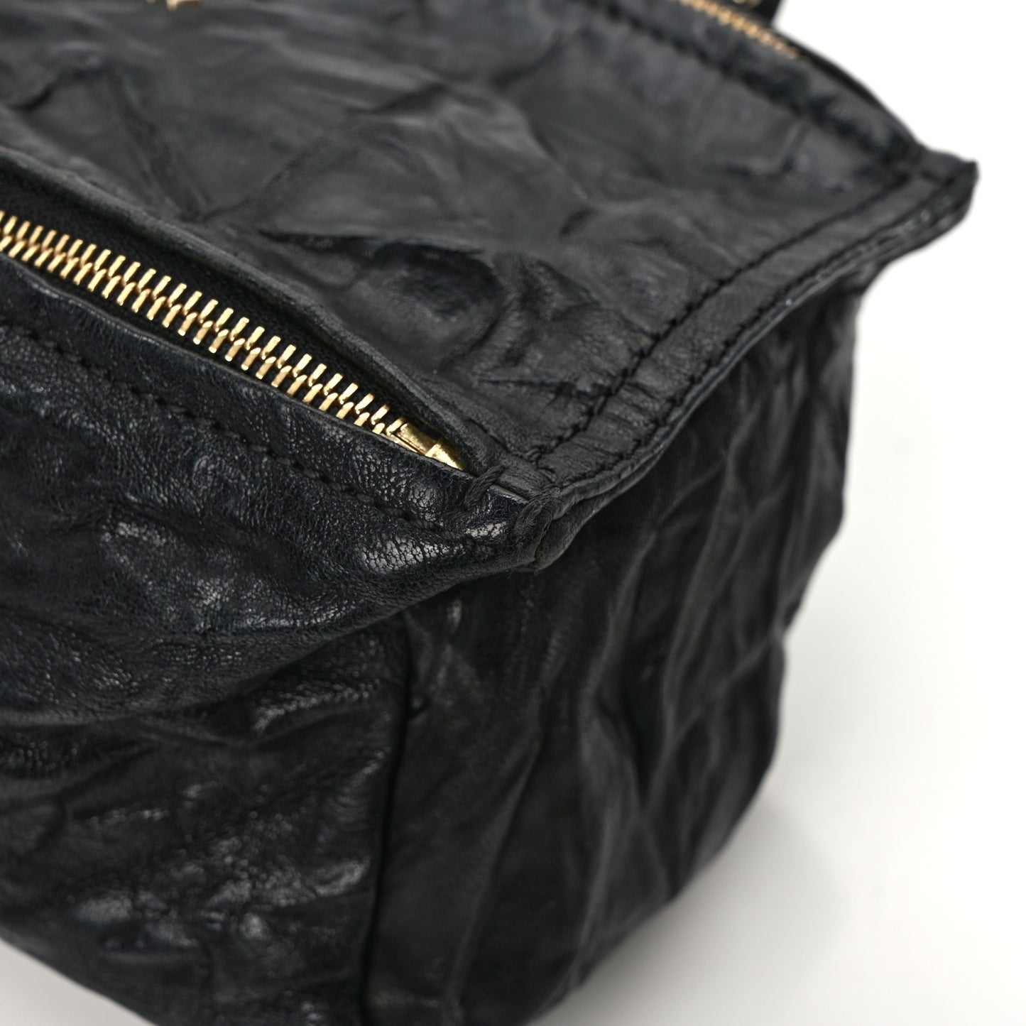 Tumbled Sheepskin Mini Pandora Black