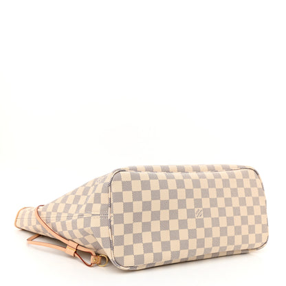 Louis Vuitton Damier Azur Neo Neverfull MM Rose Ballerine 5 of 10