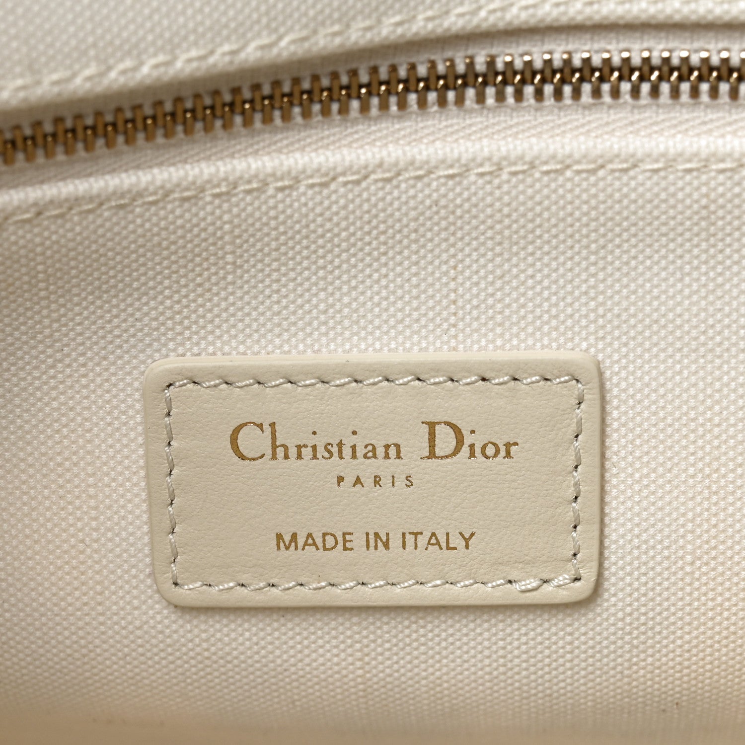 Christian Dior Calfskin Canvas Embroidered Medium Dioramour 47 Passion Book Tote With Strap White Multicolor 6 of 11