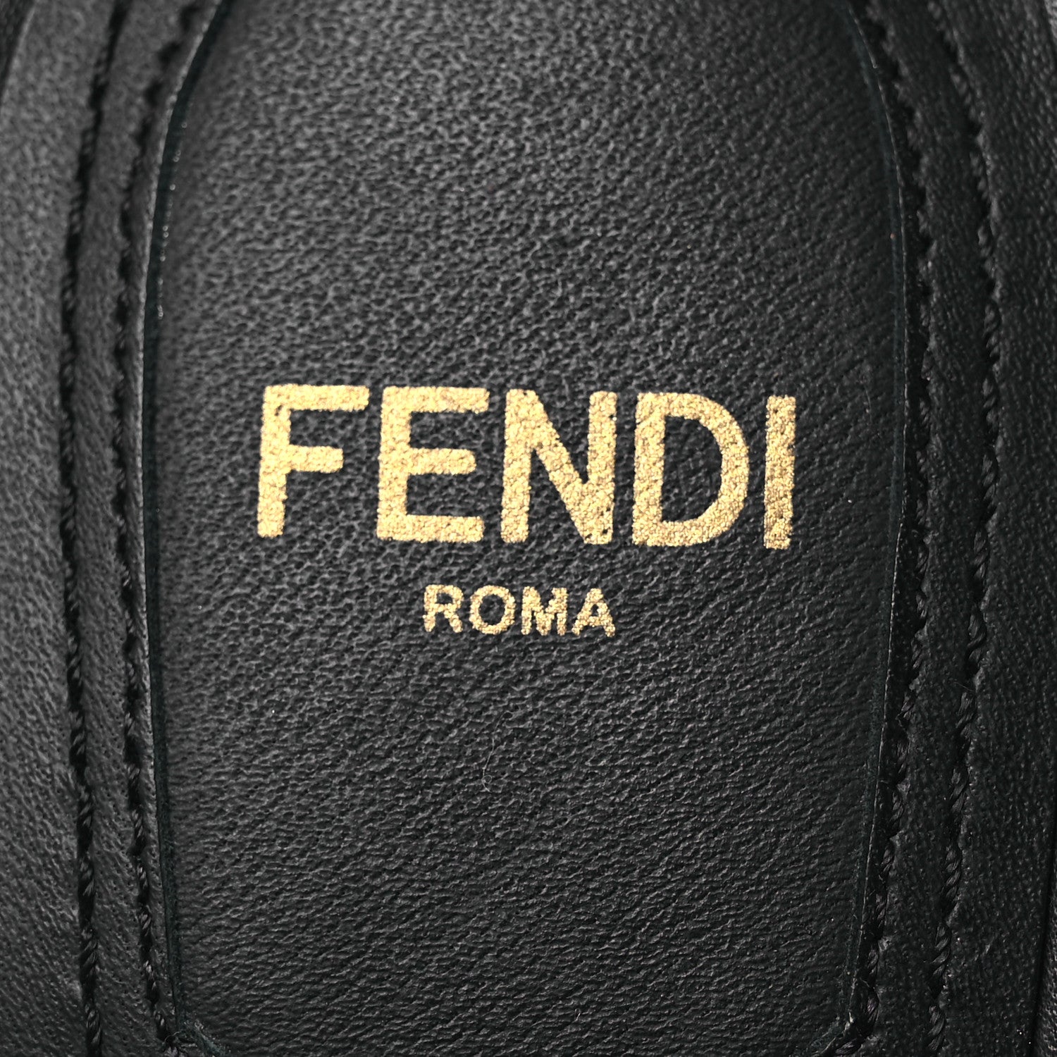 Fendi Calfskin Fendi First 95mm Slide Sandals 36 Black 9 of 12