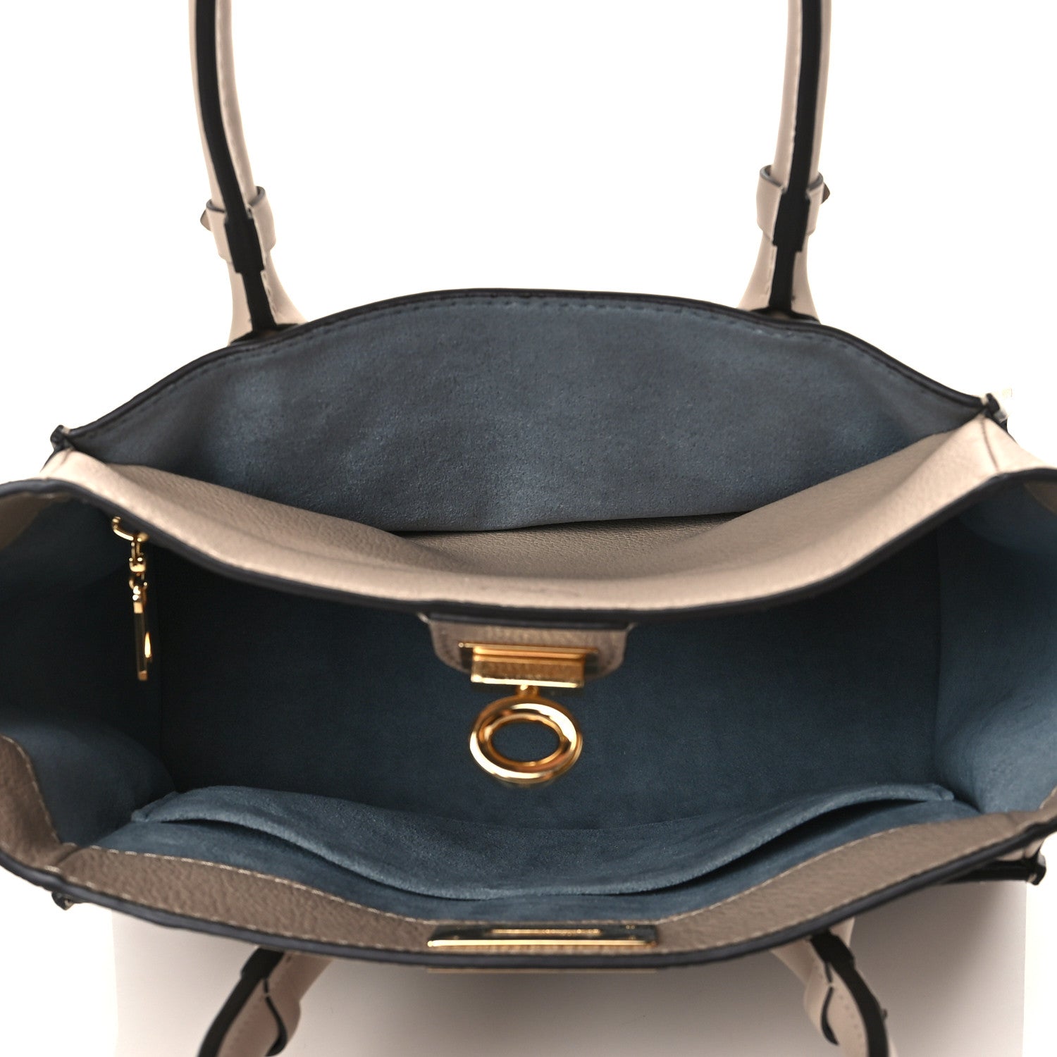 Louis Vuitton Calfskin Monogram On My Side PM Greige 5 of 10