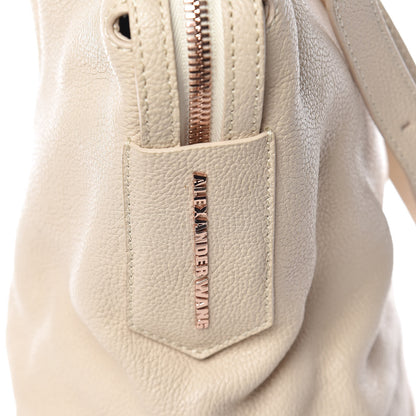 Alexander Wang Pebbled Calfskin Large Emile Eggshell 14 of 15