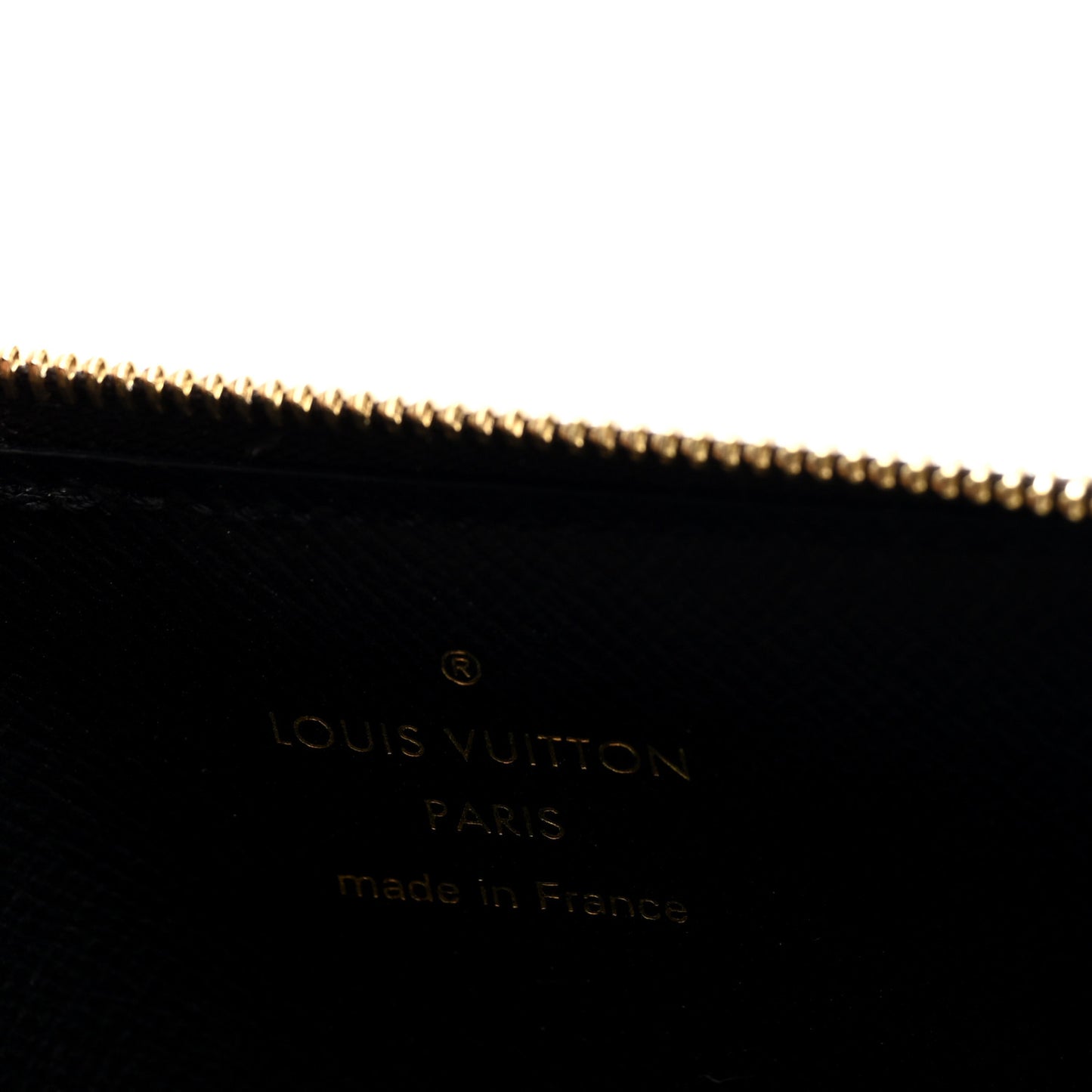 Monogram Recto Verso Card Holder Black