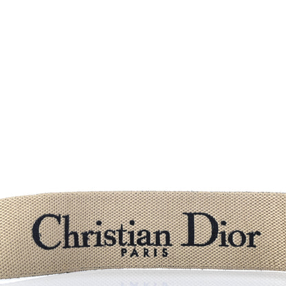 Christian Dior Canvas Embroidered Shoulder Strap Black 6 of 6