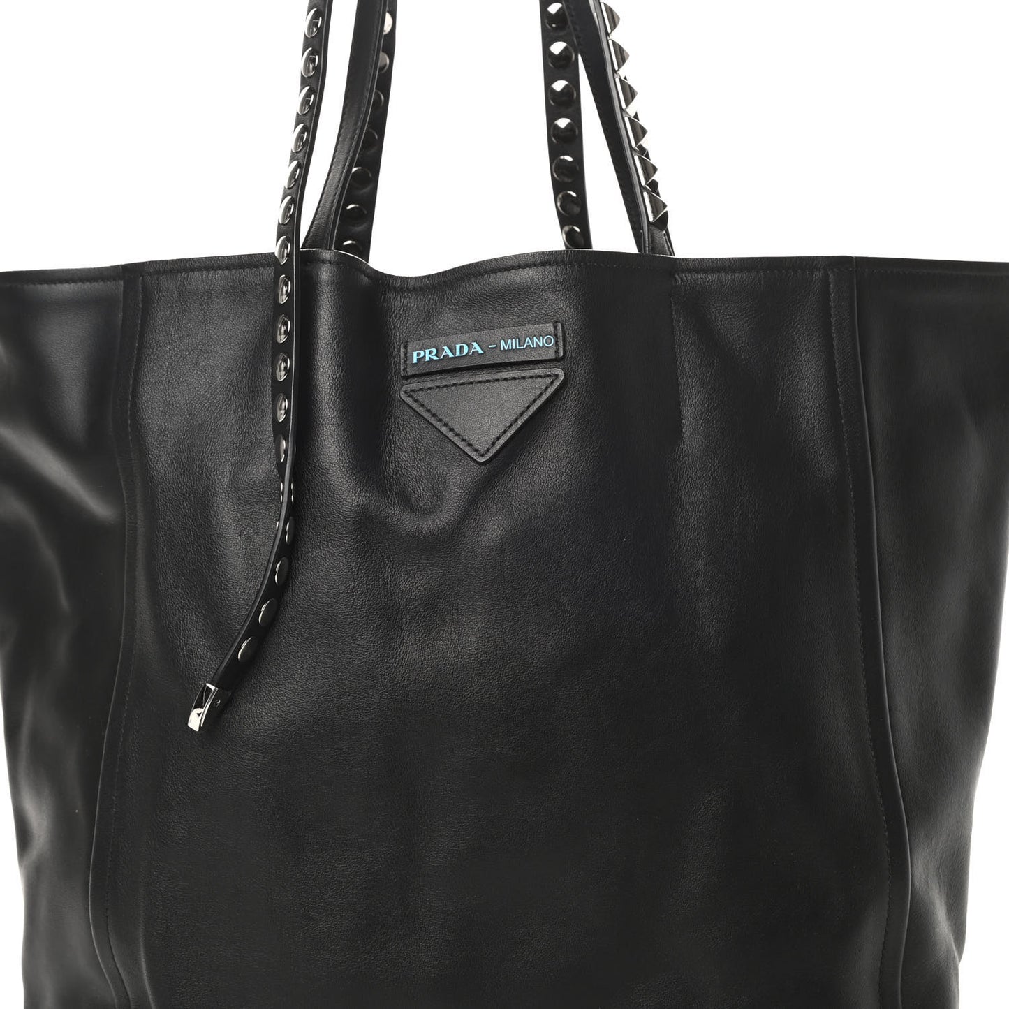 Grace Lux Studded Large Concept Shopper Tote Black
