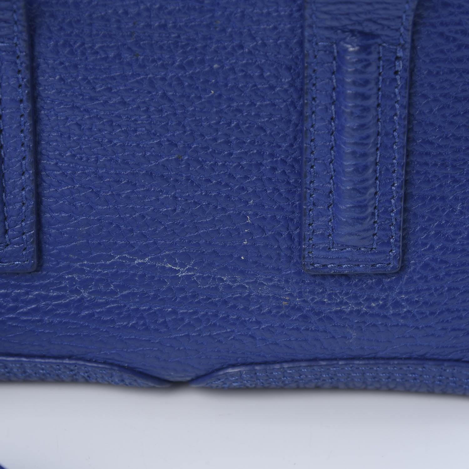 3.1 Phillip Lim 3.1 Textured Calfskin Mini Pashli Satchel Cobalt 13 of 14