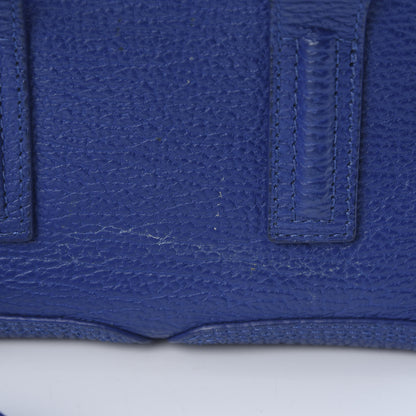 3.1 Phillip Lim 3.1 Textured Calfskin Mini Pashli Satchel Cobalt 13 of 14