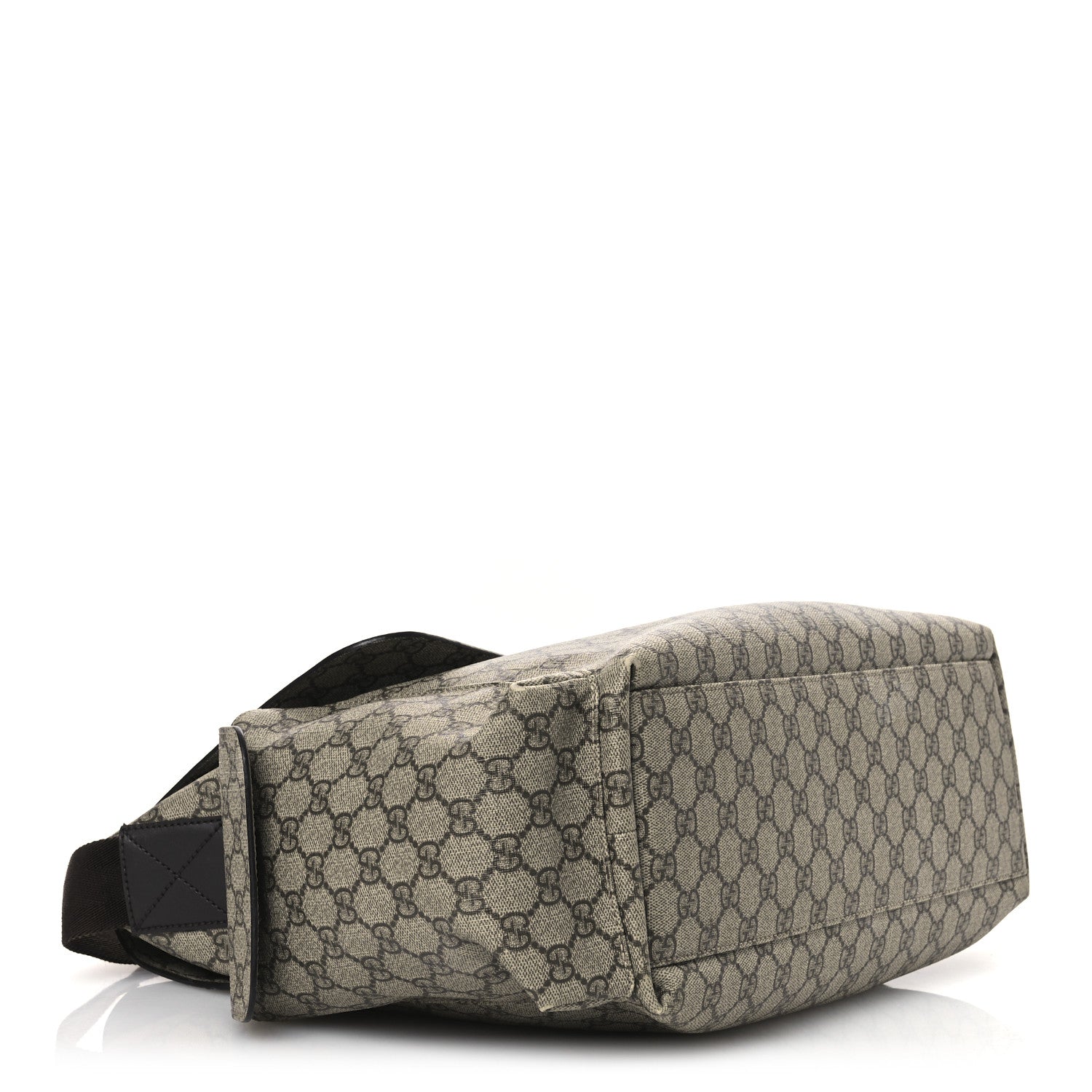 Gucci GG Plus Monogram Messenger Diaper Bag Dark Brown 4 of 11