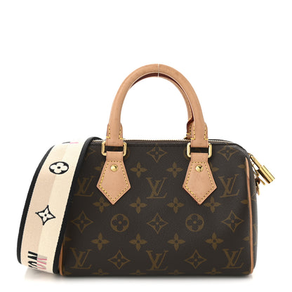 Louis Vuitton Monogram Speedy Bandouliere 20 Black 1 of 9