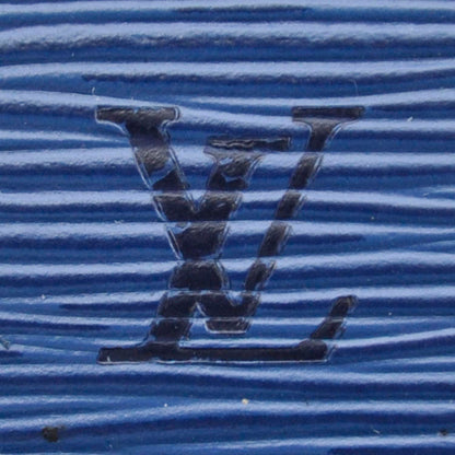Louis Vuitton Epi Pochette Accessories 21 Blue 4 of 7