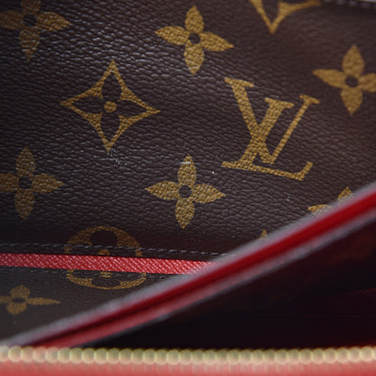 Louis Vuitton Monogram Retiro Zippy Wallet Cherry 8 of 14