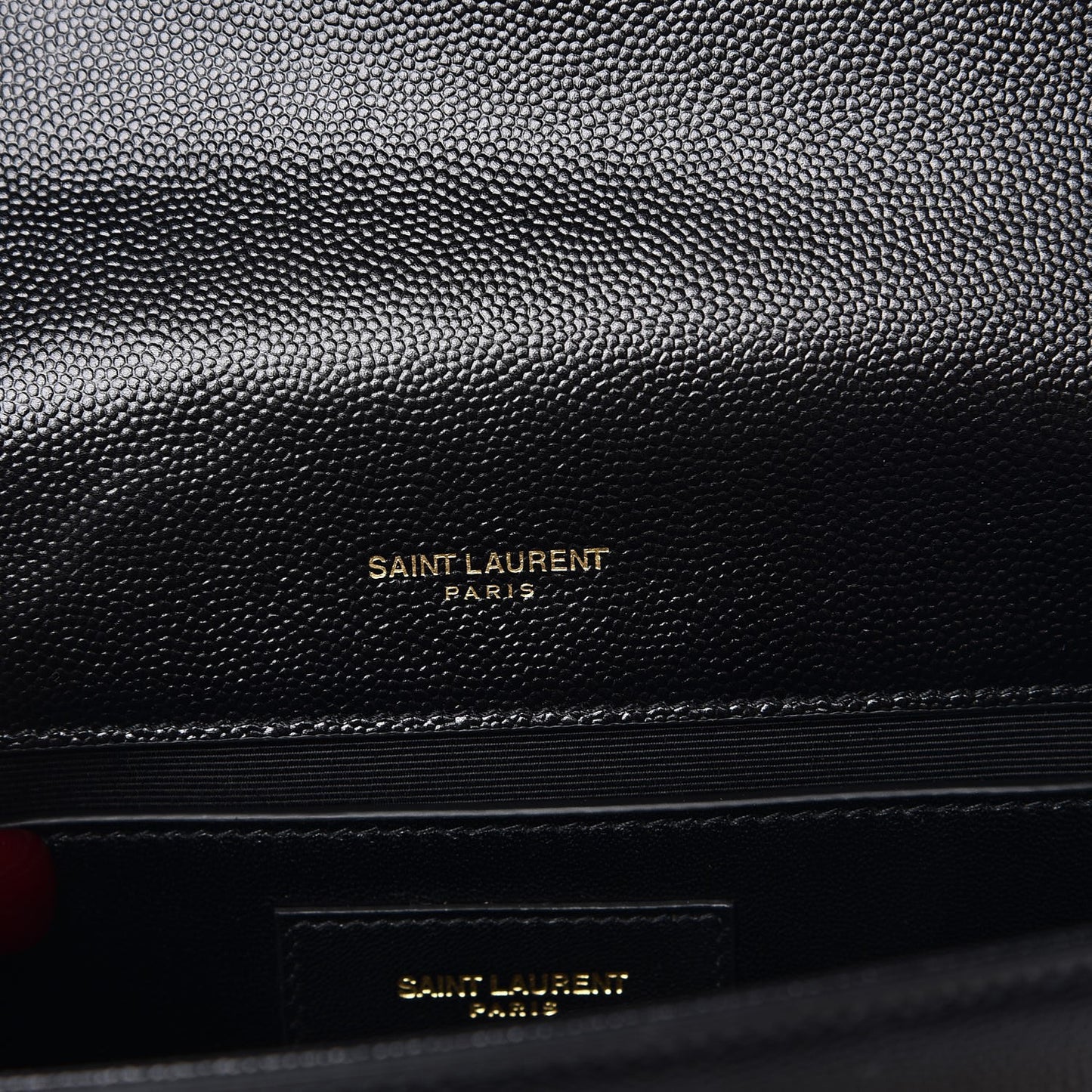 Grain De Poudre Small Monogram Kate Satchel Black