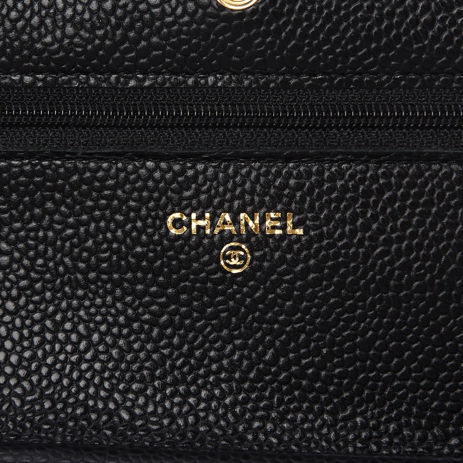 Chanel Caviar Quilted Wallet On Chain WOC Black 6 of 9